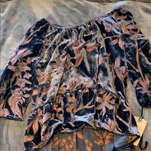 Democracy Cold Shoulder Top